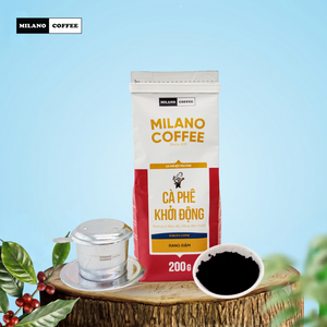 กาแฟโรบัสต้าบดมิลานโก โคอิ ตง ดัค ลัค 200 กรัม คั่วเข้ม รสขม กาแฟเวียดนาม รับผลิตแบบ OEM ODM แบรนด์ส่วนตัว - Product Image 2