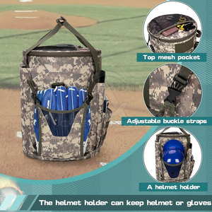 Nueva Bolsa de Béisbol Ligera y Resistente para Jugadores, con Múltiples Compartimentos y Fácil de Transportar - Product Image 3