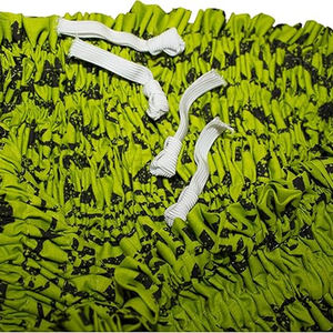 Falda Hawaiana con Bordado Floral para Mujer, Cintura Natural, Estilo Aloha, para Playa, Otoño, Estampado Tropical, Estilo Hula, Hip Hop, 100% Algodón - Product Image 3