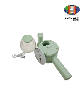 เครื่องบดสับอาหารไฟฟ้า LONGNEW สำหรับใช้ในครัวเรือน – เครื่องตัดผักขนาดเล็กทำจากพลาสติกทนทาน สำหรับกระเทียม เนื้อสัตว์ หัวหอม และการเตรียมอาหาร - Product Image 2