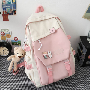 Women's School Bag <b>Backpack</b> - Cute Fashion <b>Backpack</b> for <b>Students</b> & Teens - Large Capacity Handbag - Product Image 5