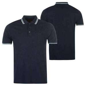 Chemise décontractée tricotée pour homme de qualité supérieure, avec logo sur le devant, anti-plis, respirante, grande taille, manches courtes, design uni - Product Image 6