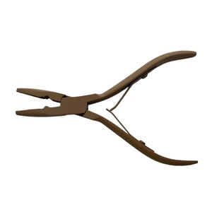 Pince à extensions capillaires pour salon, pour l'installation, le retrait et la réglage des micro-anneaux d'extensions capillaires, avec poignée ergonomique. - Product Image 2