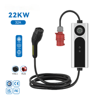 Chargeur de voiture électrique portable 7 kW CHAdeMo Japon AC 16A/32A Station de recharge de voiture électrique japonaise CHAdeMo 7 kW pour véhicule électrique