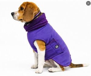 Veste d'hiver pour chien de qualité supérieure avec doublure en polaire douce, facile à porter, look élégant, coutures durables, prix de gros - Product Image 2