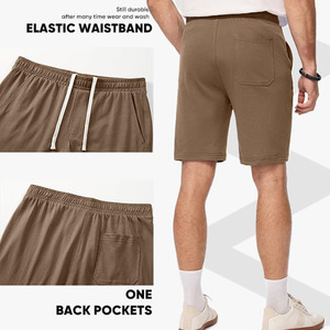 Pantalones Cortos Deportivos Personalizados con Logotipo OEM, Pantalones Cortos de Gimnasio de Felpa, Ropa Deportiva, Felpa Francesa 100% Algodón, Pantalones Cortos Deportivos para Hombre - Product Image 4