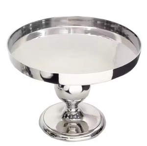 Contemporary Metal Cake Stand Cake Display Plate Dessert Serving Tray Wedding <b>Table</b> Decoration - Product Image 4