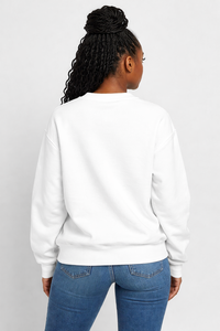Sudadera blanca de la hermandad Iota Phi Lambda, ropa con letras griegas, top informal con cuello redondo para mujer, calidad premium - Product Image 4