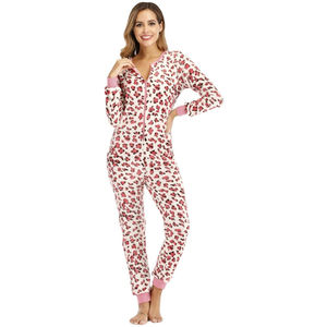 Venta al por Mayor de Fábrica: Pijamas Enterizos para Adultos con Bordado de Alta Densidad, Estilo Urbano Moderno, Color Personalizado, Venta Directa B2B - Product Image 3