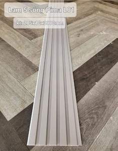 Panneaux muraux WPC de luxe écologiques pour la décoration intérieure, haute stabilité, couche UV, texture bois, protection UV, imperméables, ignifuges - Product Image 5