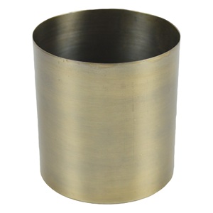 Maceta de Metal con Acabado Esmaltado Hecha a Mano de Diseño Clásico, Florero de Diseño para Decoración del Hogar y Jardín, Decoración de Piso - Product Image 6