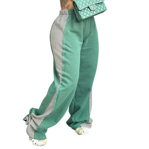 Custom Puff Printing Embroidery Stacked Flared Pants Men's High Quality Fleece Cotton <b>Y2K</b> <b>Cargo</b> Sweatpants Joggers Waterproof - Product Image 2