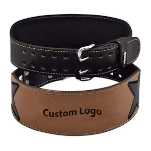 Cinturón de Levantamiento de Pesas de Alta Calidad al por Mayor con Logotipo Personalizado, de Goma Natural y PVC Antideslizante, Unisex, para Entrenamiento en Gimnasio - Product Image 1