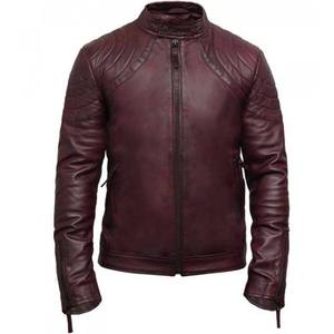 New Arrival 2026 <b>Men</b> <b>Leather</b> <b>Jacket</b> Genuine Cowhide <b>Leather</b> <b>Jacket</b> High Quality Supplier - Product Image 1