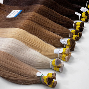 Nueva Llegada, Extensiones de Cabello Humano 100% Naturales, Multicolor, Sedosas, Suaves, con Cutículas Alineadas, Sin Caída, Listas para Enviar - Product Image 1