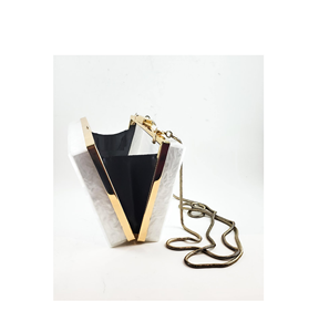 Indian <b>Pink</b> Resin Clutch With Beautiful Stones for Gorgeous Ladies Sling Bag Hand <b>Purse</b> Top Demanding BY MULTI CRAFT - Product Image 6