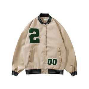Letterman Varsity <b>Jacket</b> for Men & Women 100% Woolen Baseball College <b>Jacket</b> Stand Collar <b>Winter</b> Wear-OEM Service Available - Product Image 3