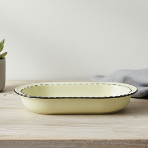 Assiette ovale en grès de qualité supérieure 3460888-25×15, 12,5 pouces, pour poisson - Product Image 3