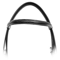 Figurine de saut de cheval en cuir traditionnel à la mode 8 bride casque rembourré doux avec produits de cheval personnalisables extra confortables