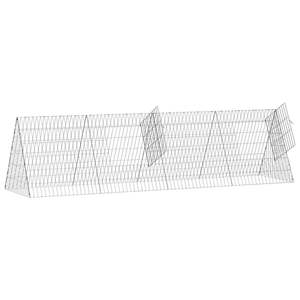 Gabbia per Polli in Acciaio Zincato 84.65 X 21.65 X 21.65 Pollici, Gabbia per Animali in Argento - Product Image 5