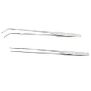 Pinzas extra largas para alimentar reptiles, 2 uds., pinzas largas de acero inoxidable, herramienta de alimentación para terrario, para tanques, lagartos, arañas y serpientes - Product Image 3