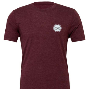Camisetas Personalizadas de Manga Corta TriBlend al por Mayor, Tejido Ecológico Suave, Ropa Promocional de Marca Premium - Product Image 6