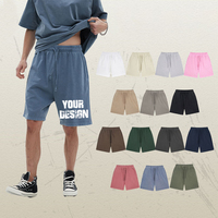 Shorts de course décontractés respirants 100% coton avec poches, logo personnalisé, service OEM, séchage rapide