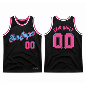 OEM Wholesale Unisex Custom Logo Embroidery Breathable 100% Polyester Sleeveless Basketball Jersey Oversized Laker for Adults - Product Image 1