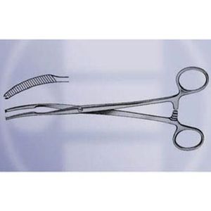 Pinzas Curvas Mikulicz de 18 cm, Herramienta Quirúrgica Profesional de Acero Inoxidable para Procedimientos Médicos - Product Image 4