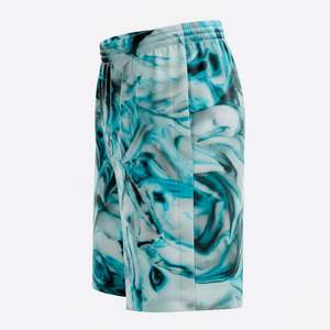 Shorts de Playa para Hombre con Logotipo Personalizado, 100% Poliéster, Secado Rápido, Estilo Casual - Product Image 3