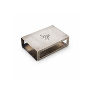 Porta fósforos de latón macizo hecho a mano, funda decorativa para fósforos, accesorio de lujo para velas, estuche de almacenamiento para fósforos de chimenea, decoración para el hogar - Product Image 1