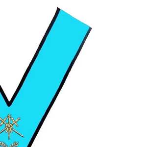 Collier Maçonnique de Haute Qualité NESTA SPORTS, Brodé sur Mesure, Fait Main avec Bijoux Uniques pour Tous les Grades de Loge - Product Image 5