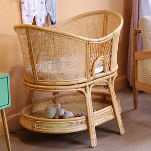 Cunas funcionales de ratán para bebés con cesta de almacenamiento, precio directo de fabricante, moisés para recién nacidos - Product Image 3