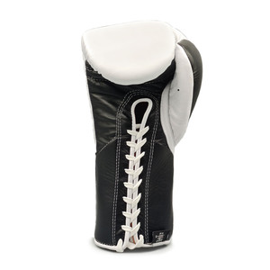 Guantes de Boxeo con Cordones No Boxing No Life, Blancos y Negros, de Cuero, Hechos en México, Equipo de Boxeo para Adultos - Product Image 5
