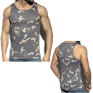 Débardeur Homme Tricoté Personnalisé de Haute Qualité 100% Polyester Tie-Dye Col Rond Respirant Séchage Rapide pour la Gym - Product Image 4