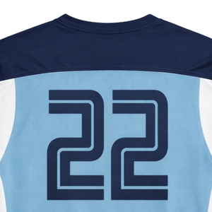 Maillot de football américain personnalisé par sublimation pour le jeu en profondeur, 100 % polyester, anti-humidité, uniforme d'équipe, vente en gros - Product Image 6