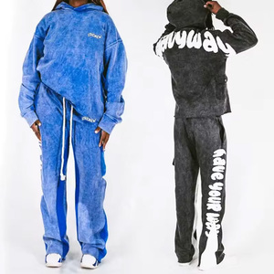 <b>Pink</b> Hooded <b>Tracksuit</b> <b>Set</b> Women Casual Full Sleeve Sweatshirt and Pants with Side Pockets Drawstring Autumn Wear Letter Print - Product Image 4