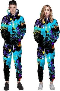 Survêtements d'entraînement de gymnastique à capuche en deux pièces de haute qualité conception de sublimation complète pour l'automne prix très bas - Product Image 2