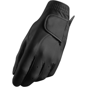 Gants de golf pour hommes en cuir souple de bonne qualité, couleur personnalisée, respirants et ajustables, en cuir d'agneau. - Product Image 1