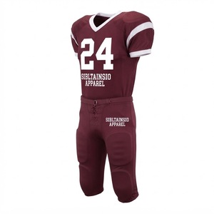 American <b>Football</b> Sports Uniform for College Teams Breathable American <b>Football</b> Match Uniform Customized American <b>Football</b> <b>Set</b> - Product Image 2