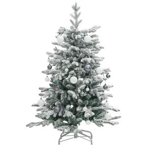 Albero di natale artificiale incernierato con 150 e palla Set 59.1 \ "albero di natale - Product Image 4