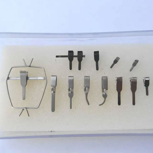 Pince à micro-vasques en acier à alimentation manuelle pour chirurgie plastique et neurochirurgie, boîtes de pinces à veines, prix abordable, vente en gros - Product Image 5
