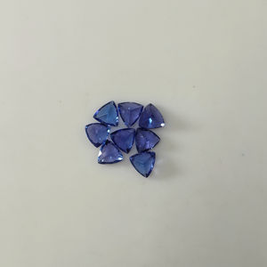 Tanzanita Azul Natural de 6MM, Corte Trillón, Gema Suelta de la Mejor Calidad para Joyería, Red Mountain Gems - Product Image 2