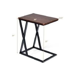 Table d'appoint élégante conçue pour les canapés, fauteuils, lits et espaces de détente, avec une surface pratique pour un usage quotidien - Product Image 2