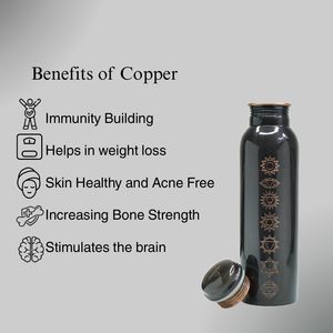 Juego de Vasos de Cobre para Cerveza con Diseño de 7 Chakras, 2 Vasos de Agua de 300 ml Cada Uno, Diseño Clásico, Aptos para Lavavajillas y Microondas, para Uso Doméstico, Regalo - Product Image 4
