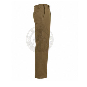 Pantalon de combat américain personnalisé en toile droite, léger, écologique, coupe confortable, coutures renforcées, taille ajustable - Product Image 3