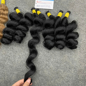 Cabello Humano Vietnamita 100% Natural, Ondulado al Vapor, Sin Enredos, Sin Caída, Doble Trama, Color Natural, Más Vendido - Product Image 6