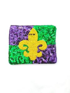 Nouveauté : Porte-monnaie perlé style américain pour femme, pochette à monnaie perlée, portefeuille à monnaie perlé - Product Image 4