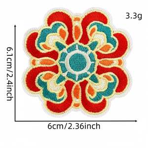 Patchs brodés personnalisés en gros, thermocollants, motifs fruits et aliments, badges en tissu brodés 3D pour casquettes, sacs, vestes, vêtements DIY, OEM - Product Image 3