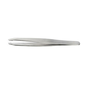 Pinces à épiler et ciseaux à sourcils incurvés en acier inoxydable personnalisés, pointe fine, écologiques, professionnels - Product Image 1